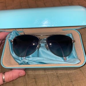 Tiffany & Co. Polarized Aviator Sunglasses